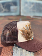 Load image into Gallery viewer, Feather Trucker Hat