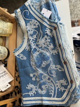 Load image into Gallery viewer, Embroidered Denim Vest