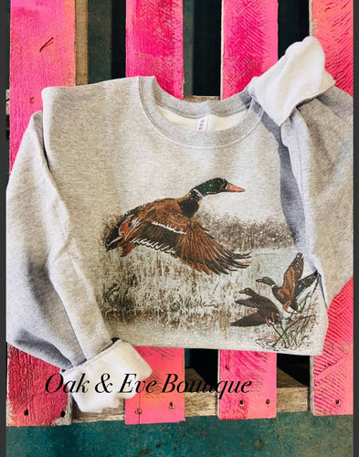 Retro duck sweatshirt