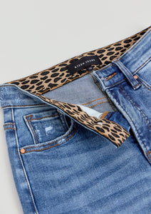 Risen tummy control wide leg Jean