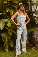 Load image into Gallery viewer, Washed Denim Jumpsuit