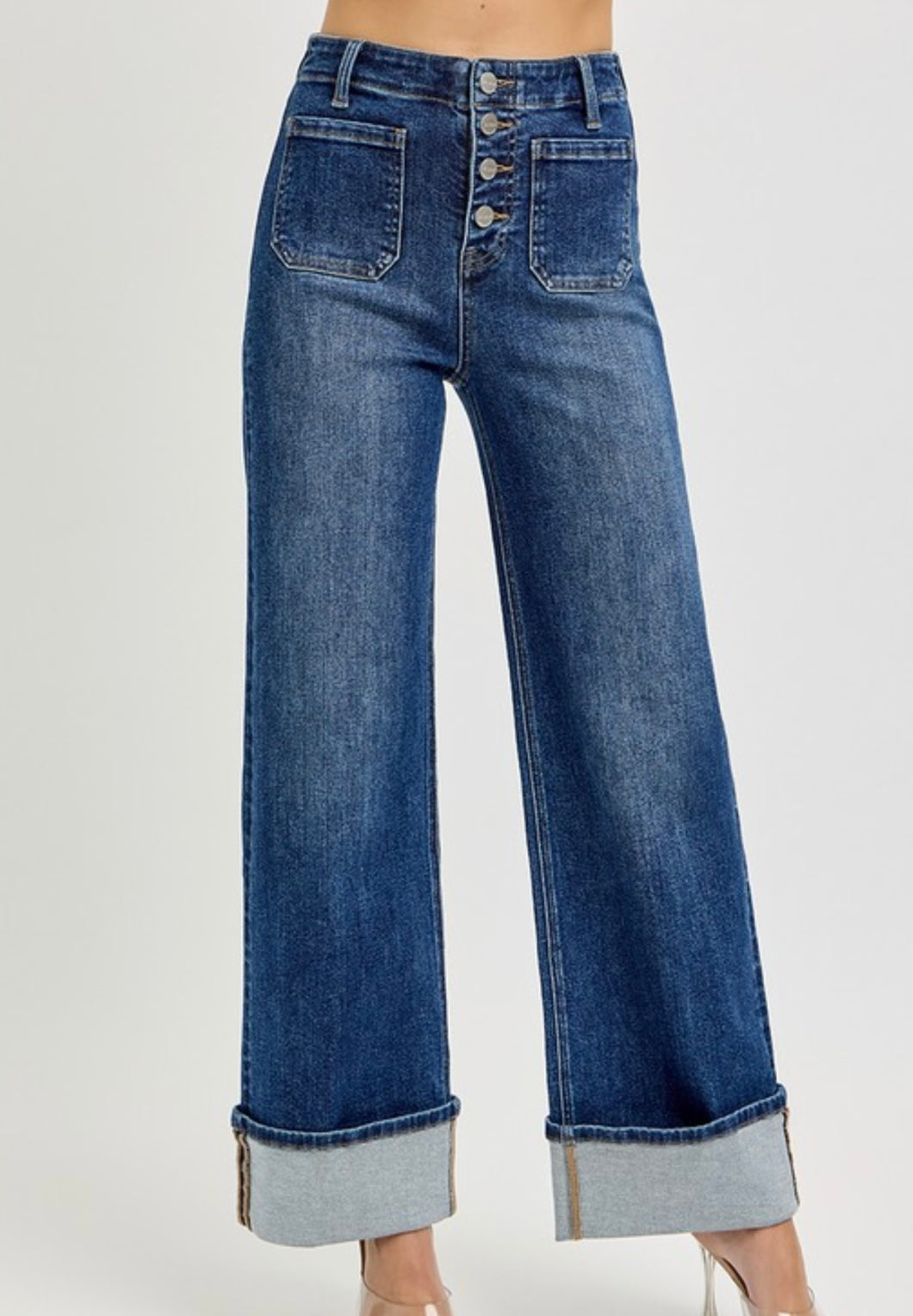 Risen patch pocket Jean
