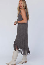 Load image into Gallery viewer, Fringe hem dress