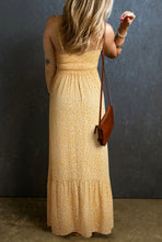 Load image into Gallery viewer, Yellow Frill Smocked Dress