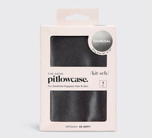 Load image into Gallery viewer, Satin king Pillowcase- Charcoal