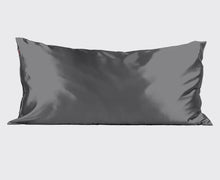 Load image into Gallery viewer, Satin king Pillowcase- Charcoal