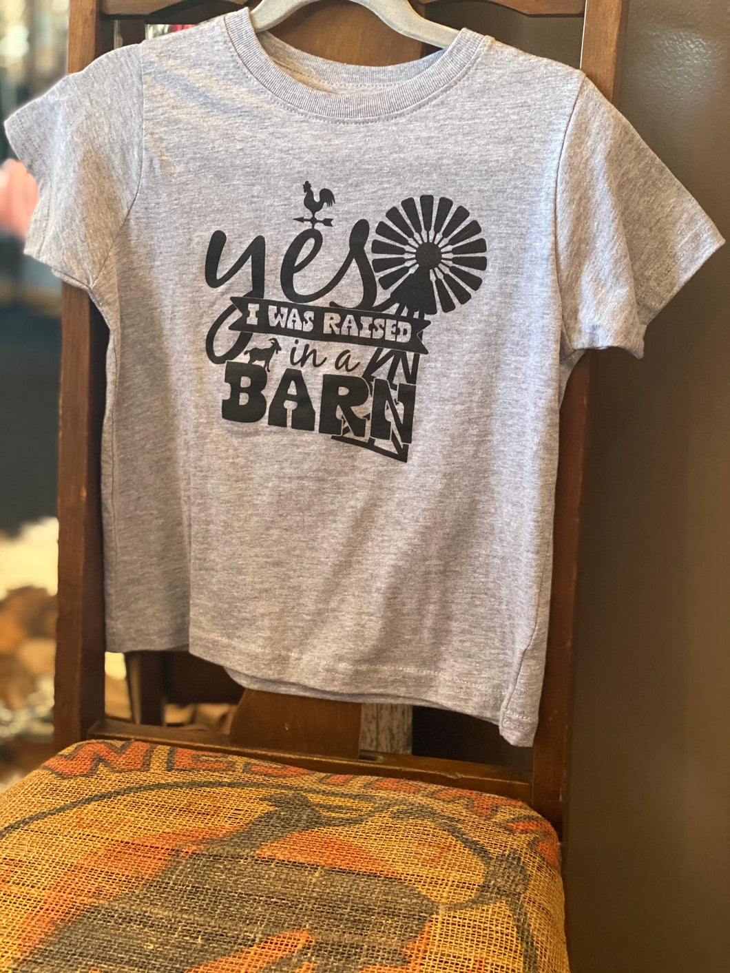 Yes I Was Raised in a Barn