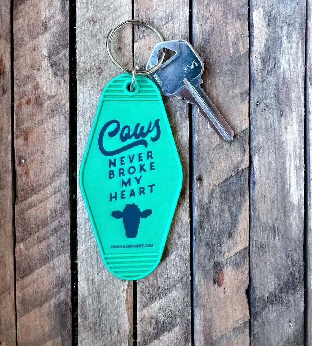 Cows Never Broke My Heart-keychain